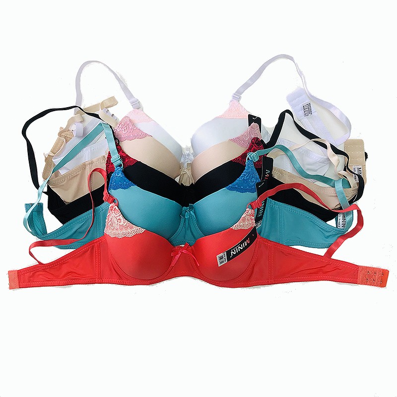 Wholesale Ladies Italian Lingerie Poliamide Bras in Stock