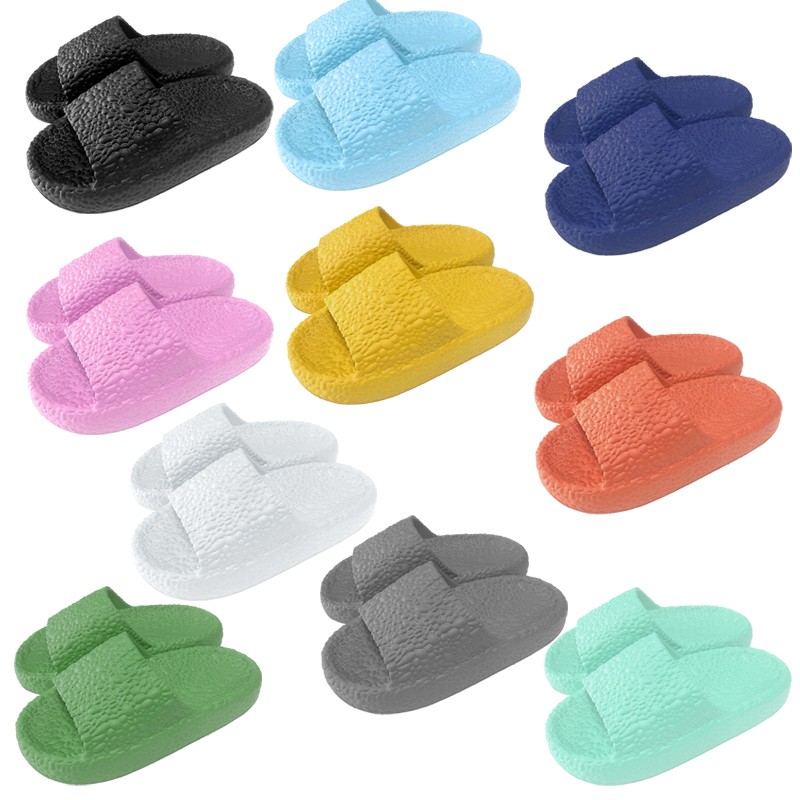 Running Production Comfortable Chunky Popcorn EVA Slides Slippers for Men and Women and Kids