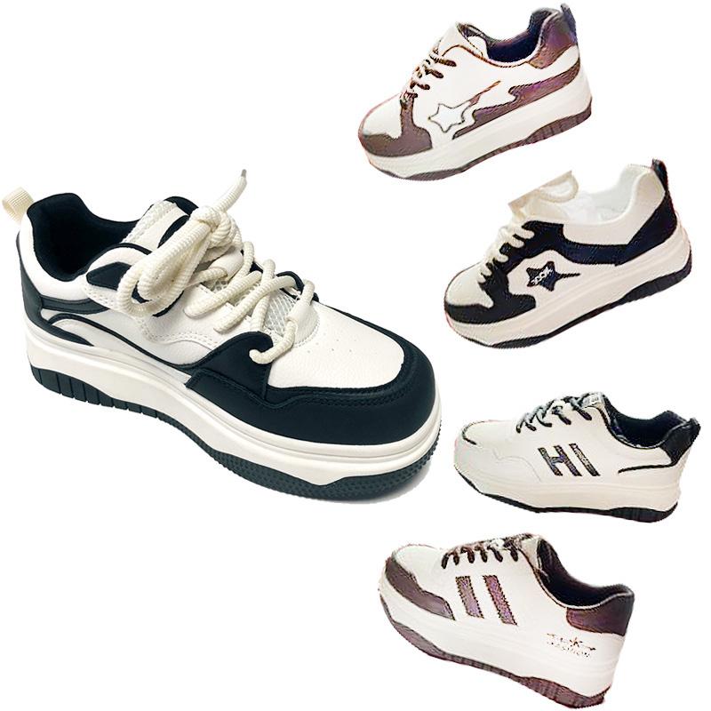 Overstock Shoes Ladies Chunky Sports Casual Walking Running Skateboard Shoes Sneakers