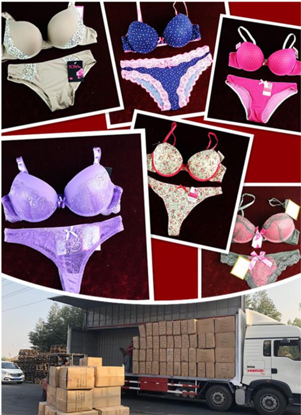 Ladies Lingerie Bra Panty 70K sets Shipped to Mexico