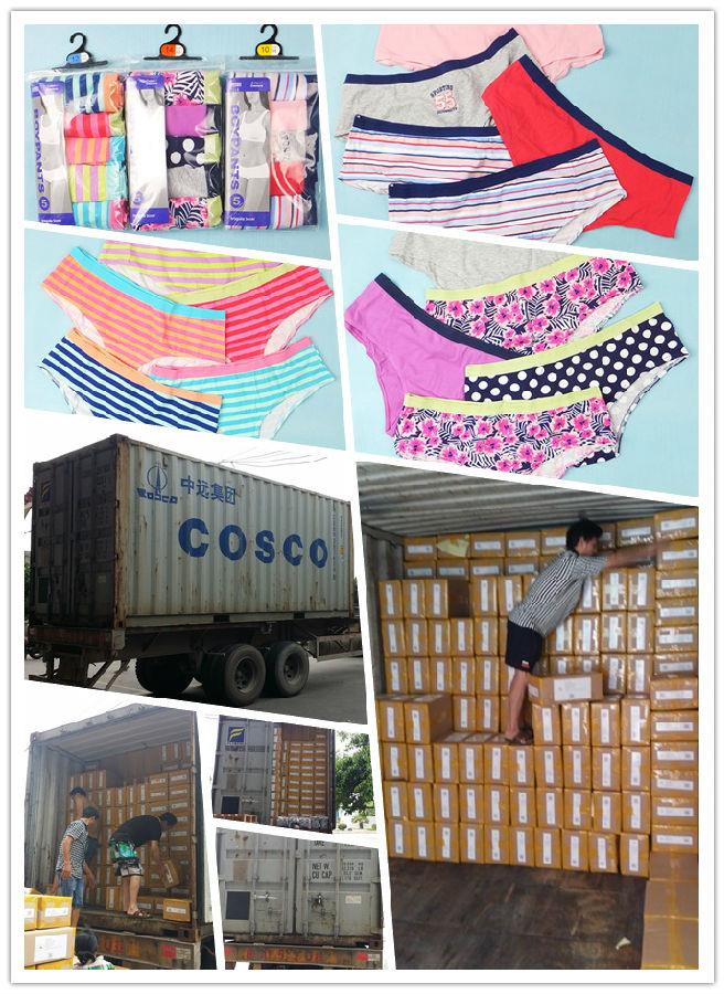 160K Pcs Of Printed Panties Shipped To America