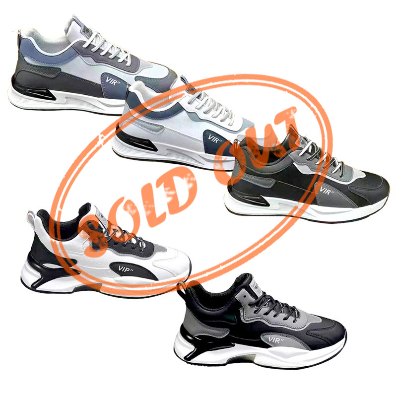 Clearance Stock Wholesale Mens Sports Casual Walking Running Shoes and Sneakers