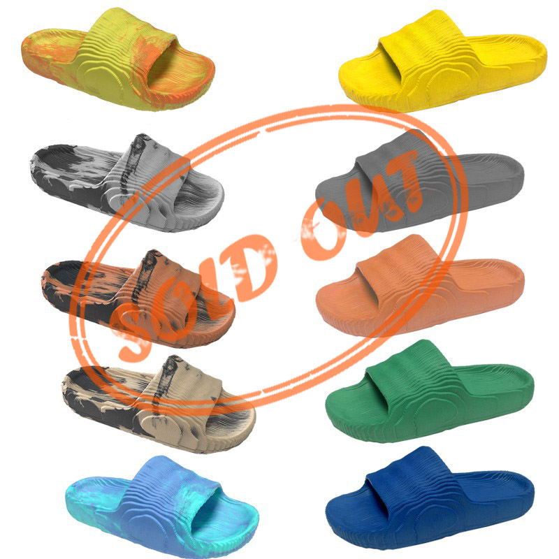 Running Production Rippling Endurable Chunky EVA Slides Slippers Sandals for Men and Women