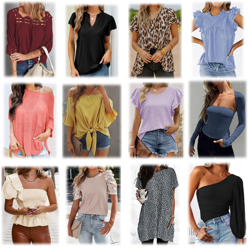 End of Season Amazon Leftover Stock of Ladies Assorted Tops and Blouses